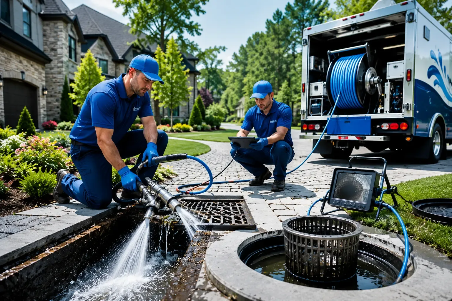 Local outdoor drain cleaning professionals in Riverside, CT
